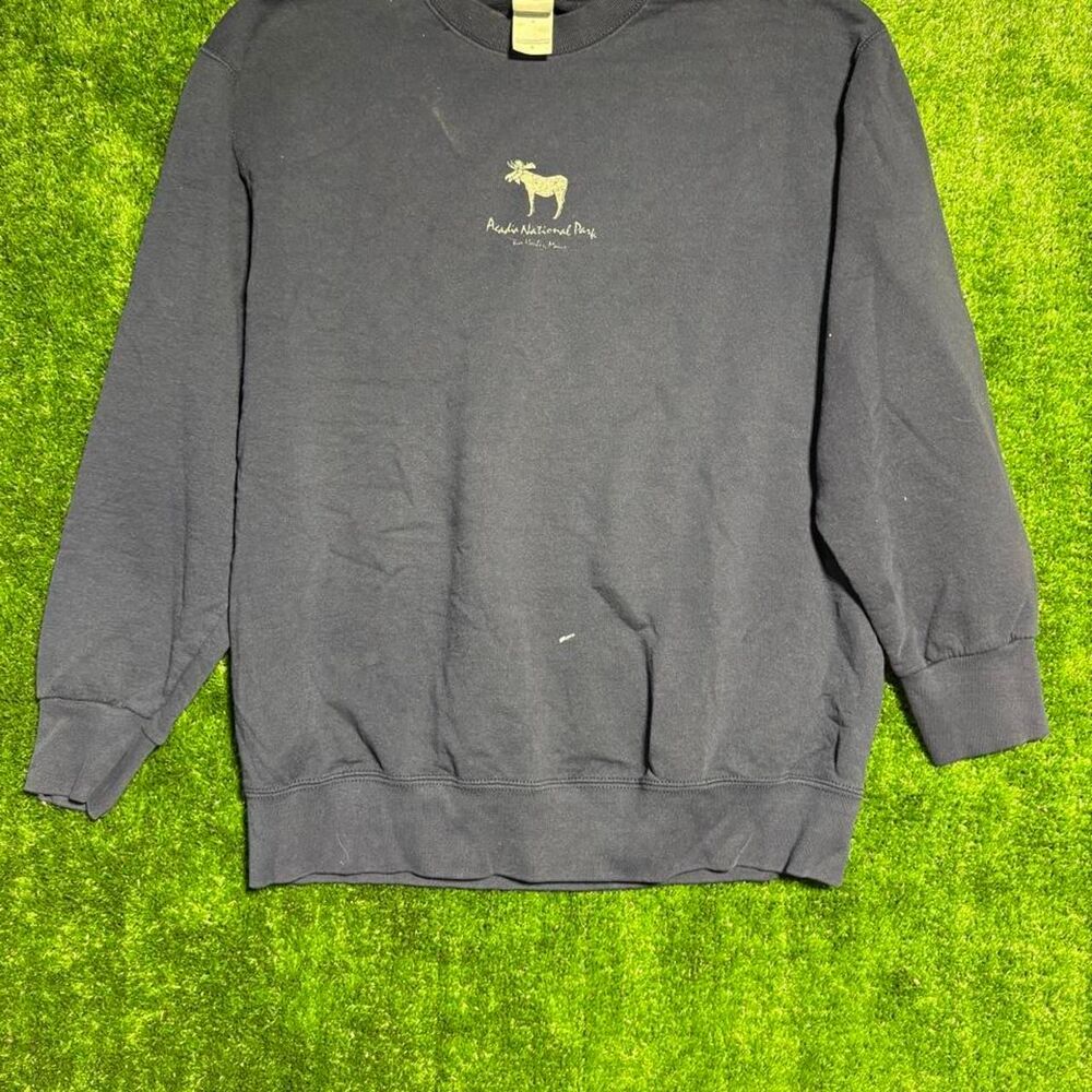 Unbranded Men's Navy and Blue Sweatshirt